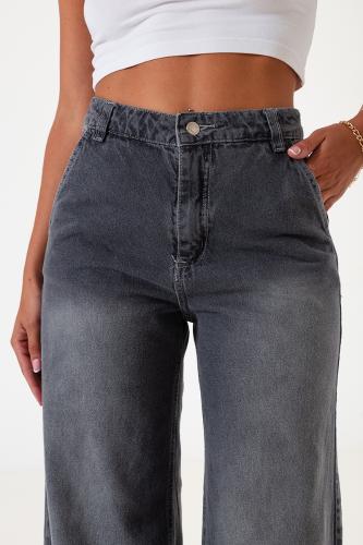 1290.20 Super Wide Leg Gris Degrade - Miniatura 6