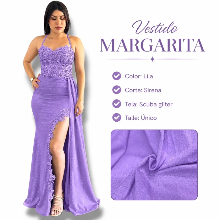 Vestido Margarita Importado