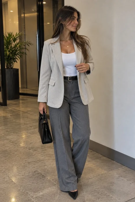 Blazer de Scuba Gliter