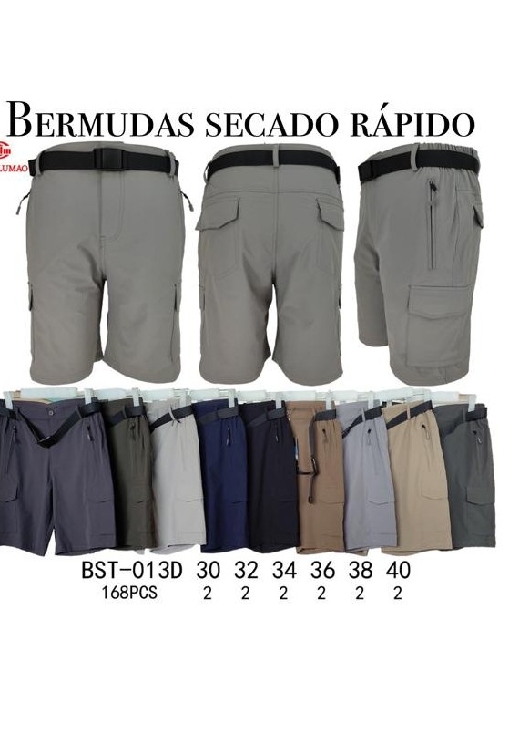 Bermudas Seca Rápido Cargo Importado Muy Lindo Calidad - Imagen 4
