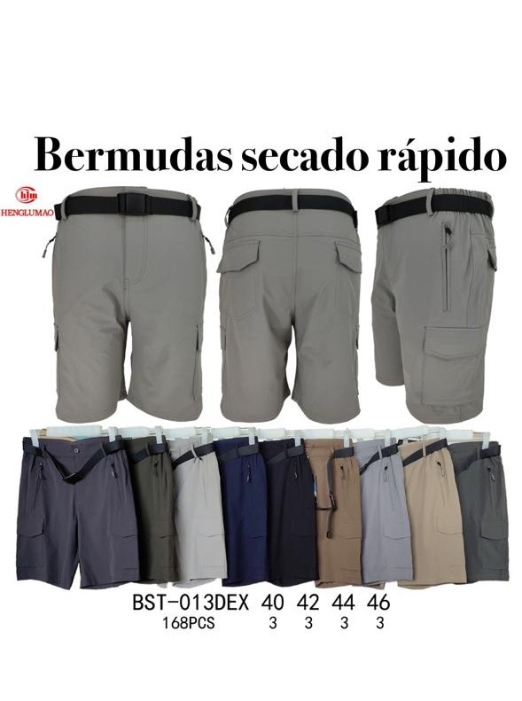 Bermudas Seca Rápido Cargo Importado Muy Lindo Calidad - Imagen 5