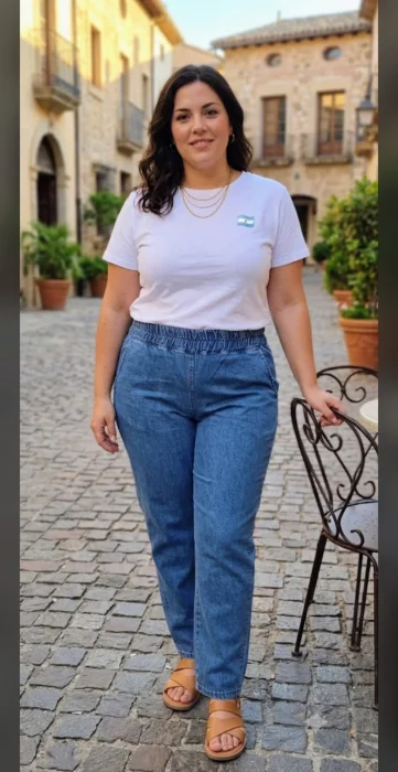 Pijama de Jeans Camisero