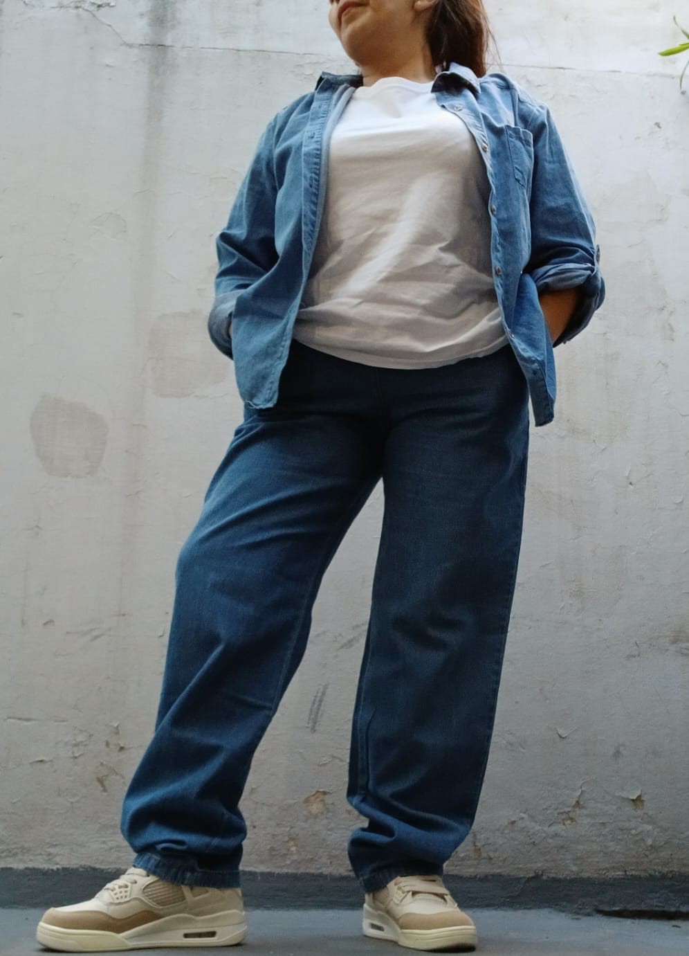 Pijama de Jeans Camisero - Imagen 2