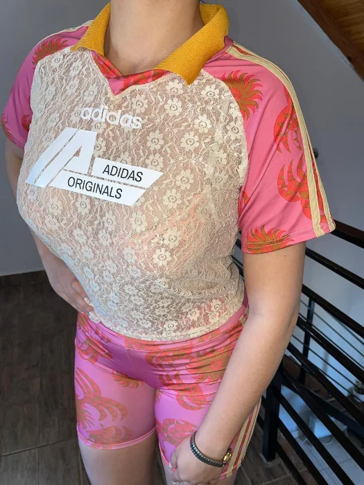 Conjunto Palmeras Rosa