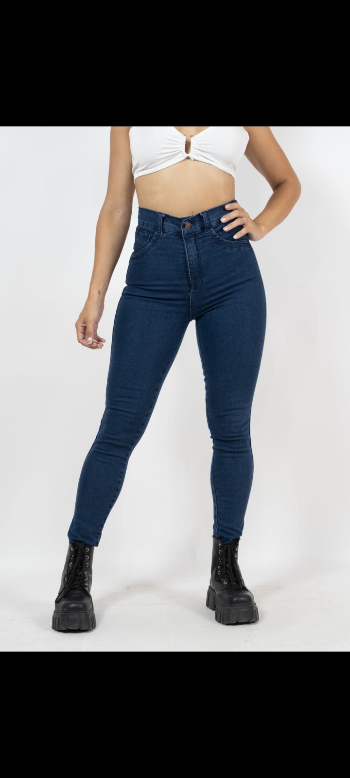 Skinny Jeans Mujer Pantalones Chupin Ajustados Clásico Dama Mayoristas Hotsale - Imagen 4