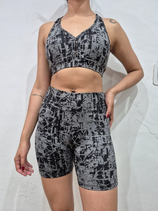 Top Estampadado con Push Up
