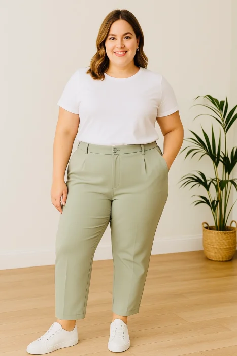 Pantalón Sastrero Ojal Talle Especial