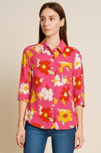 Camisa Manga Tres Crarto