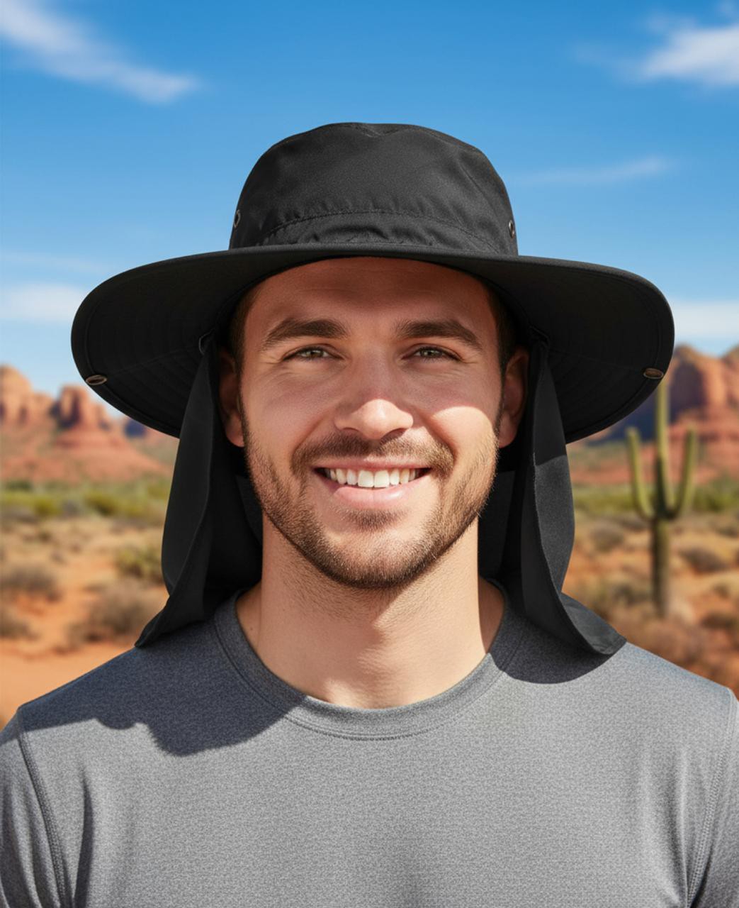 Sombreros con Tapa Nuca - Imagen 2