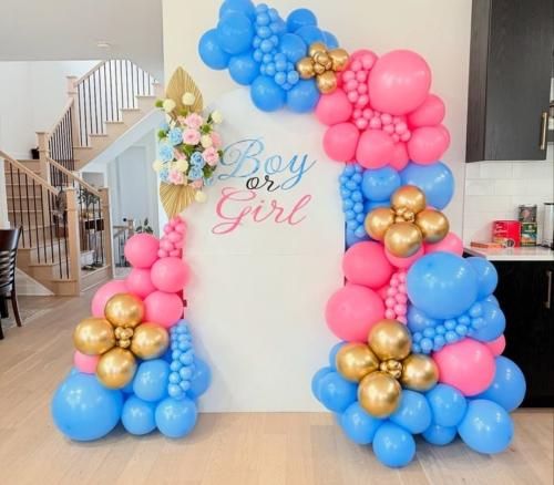 Decoracion de Globos de Revelacion
