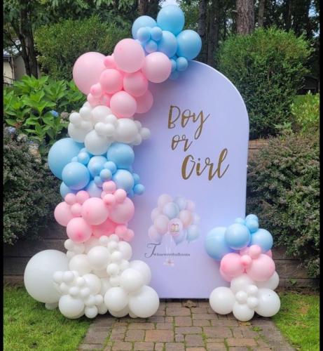 Decoracion de Globos de Revelacion - Miniatura 3