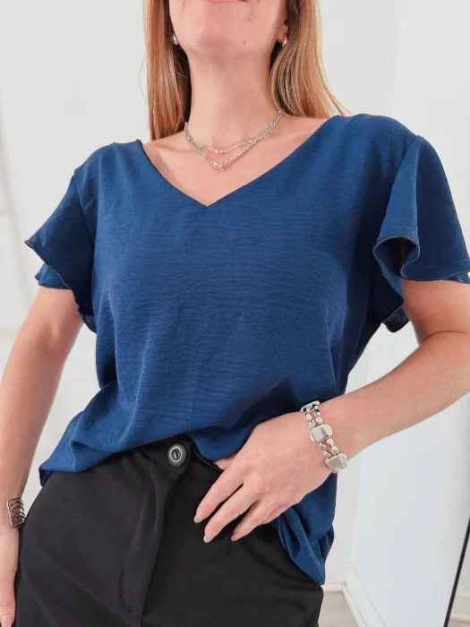 Blusas en Cuello V