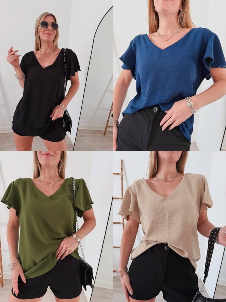 Blusas en Cuello V - Imagen 3