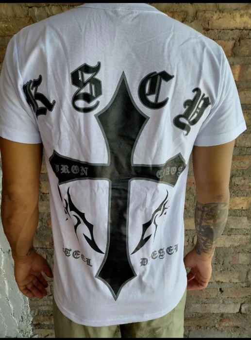 Remera Doblé Estampa X Tall