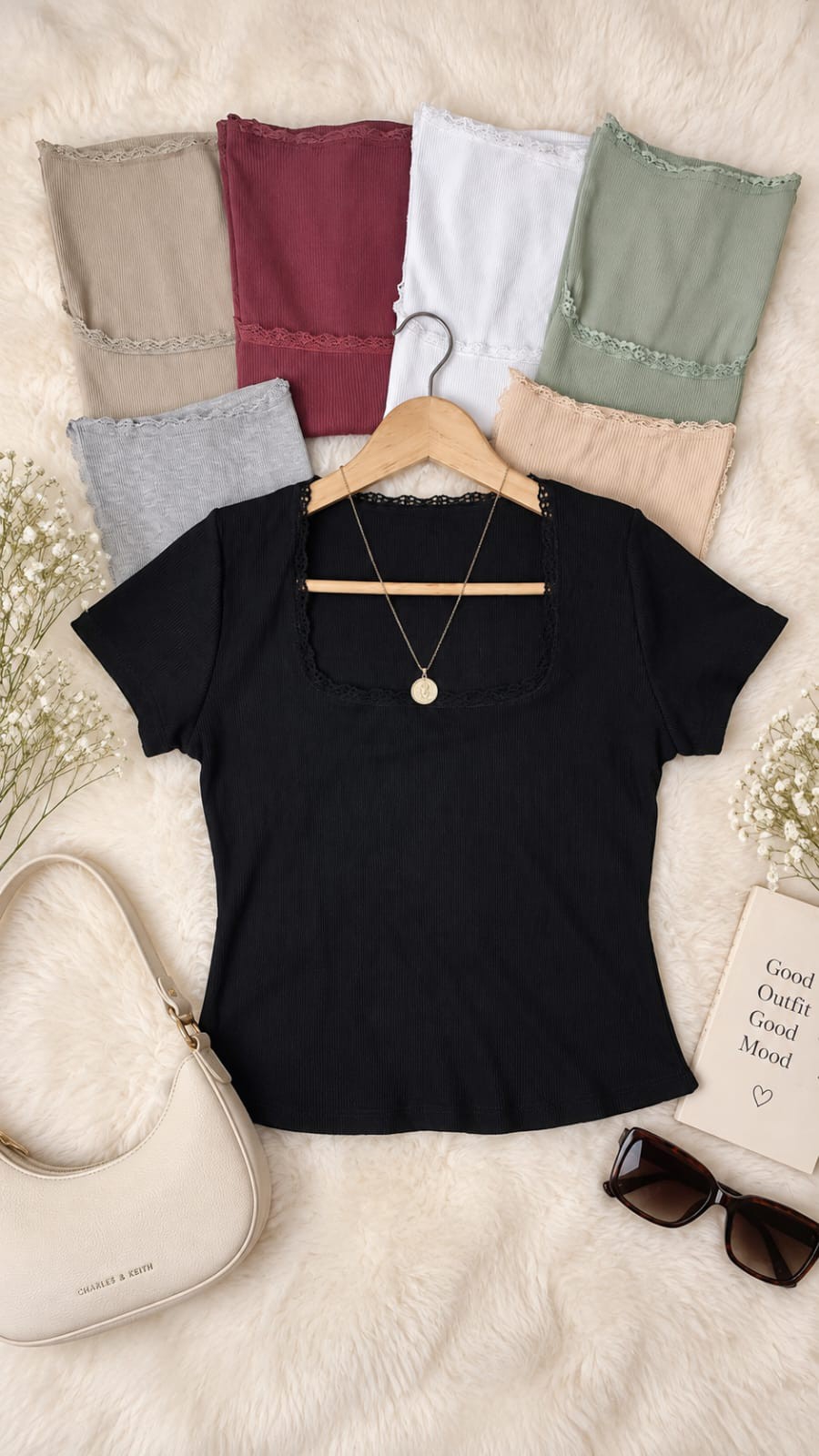 Remera con Puntilla - Imagen 4