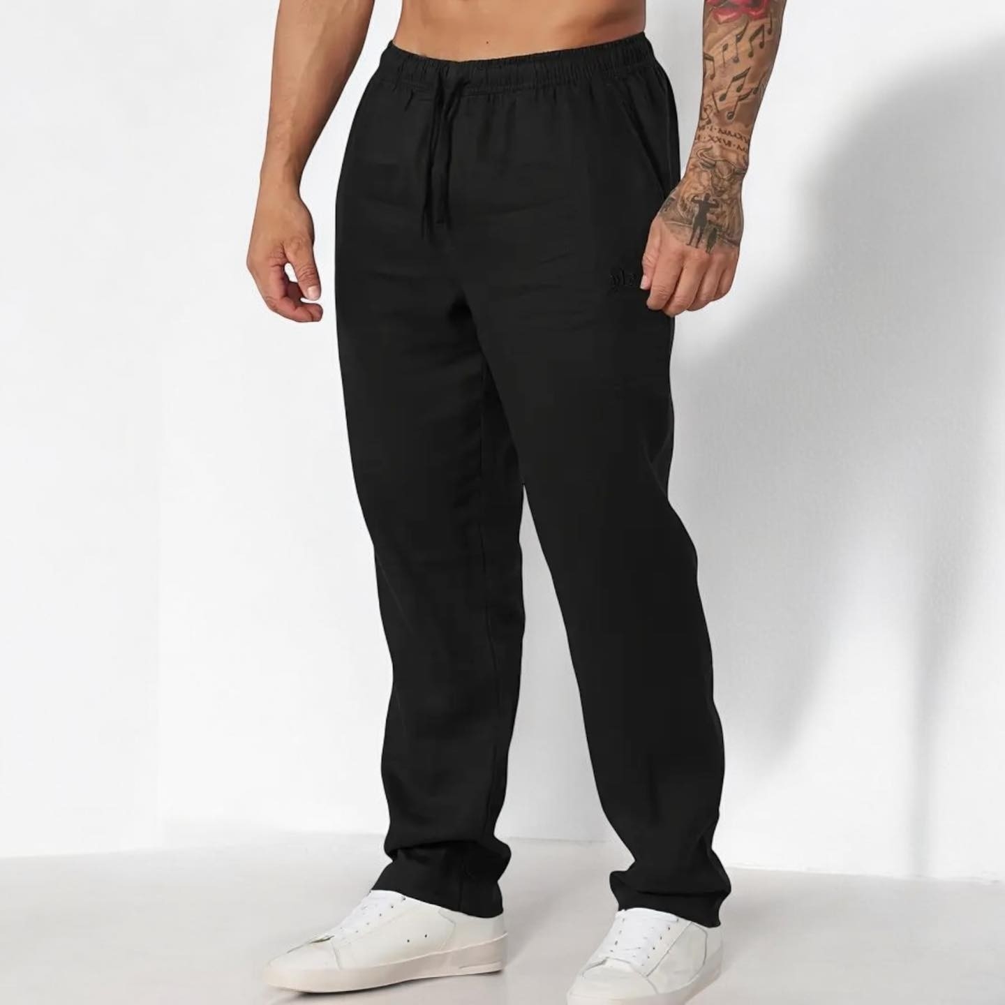Pantalones de Lino Sastrero Hombre - Imagen 2