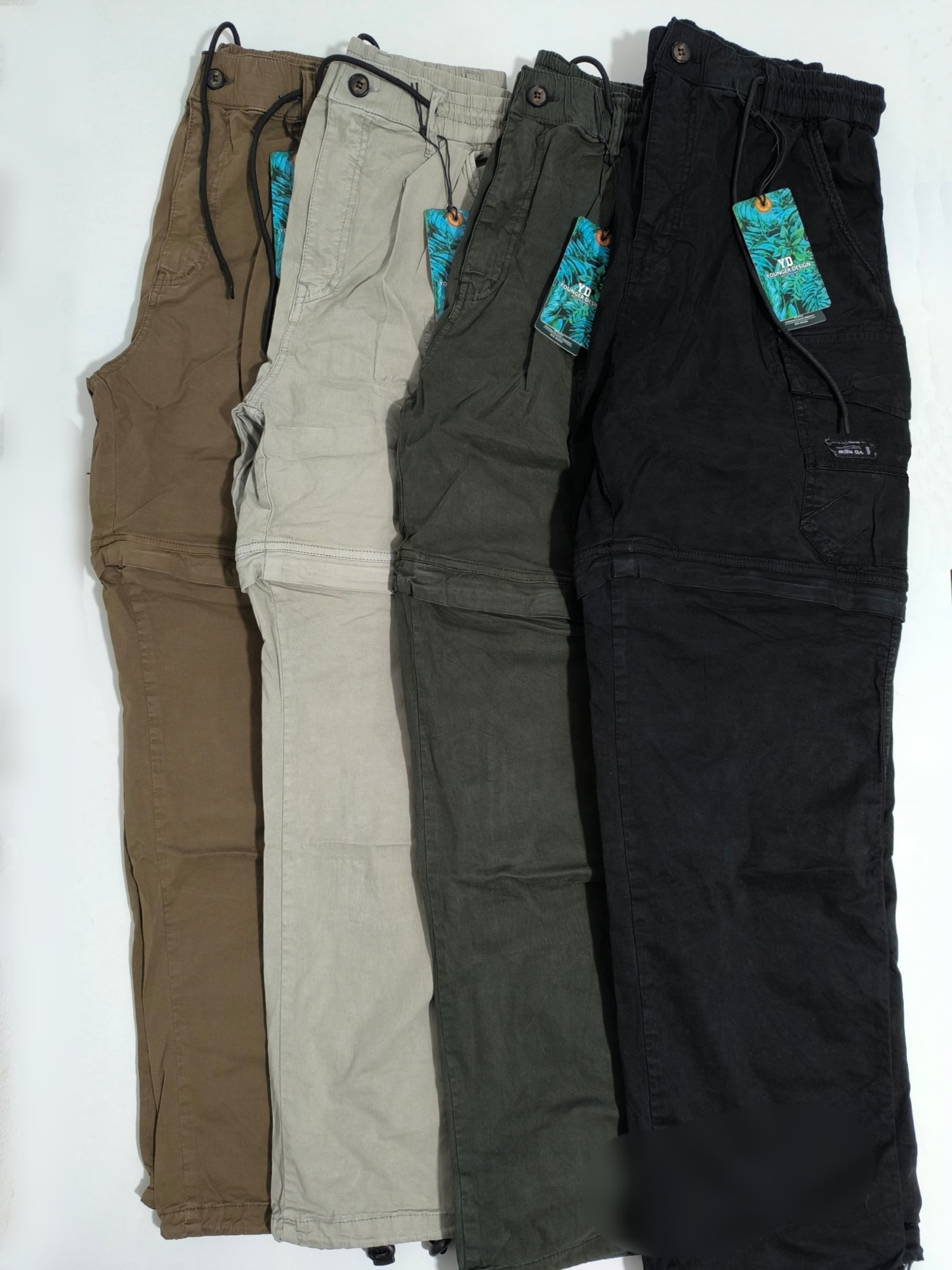 Pantalones de  Gabardina Desmontable Clasico - Imagen 2