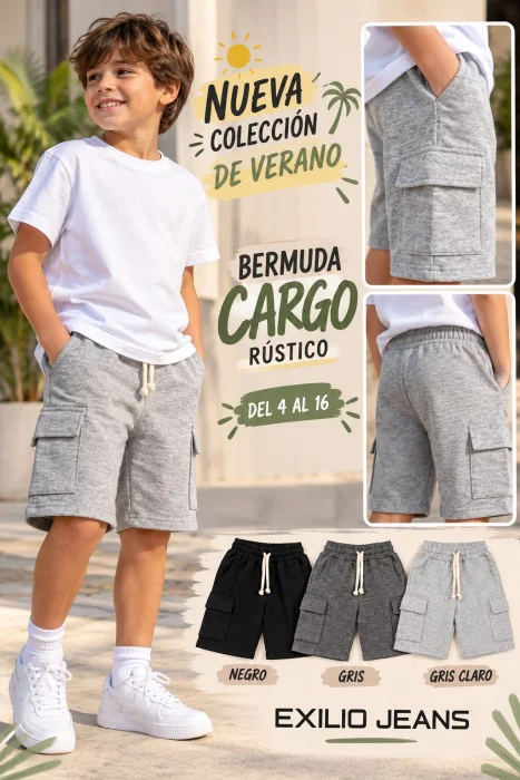 Bermuda Cargo Rustico