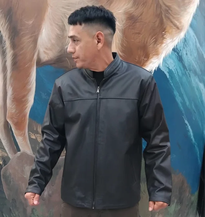 Campera Clasicas Hombre 100% Cuero