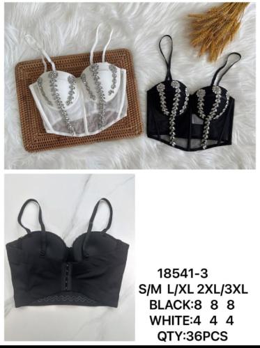 Top Corset  Pedrería /strass - Miniatura 3