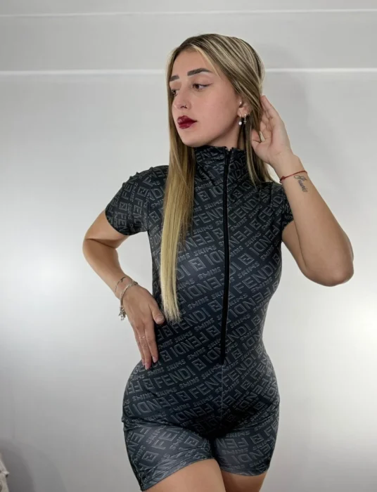 Catsuit Beby F(gris Oscuro)
