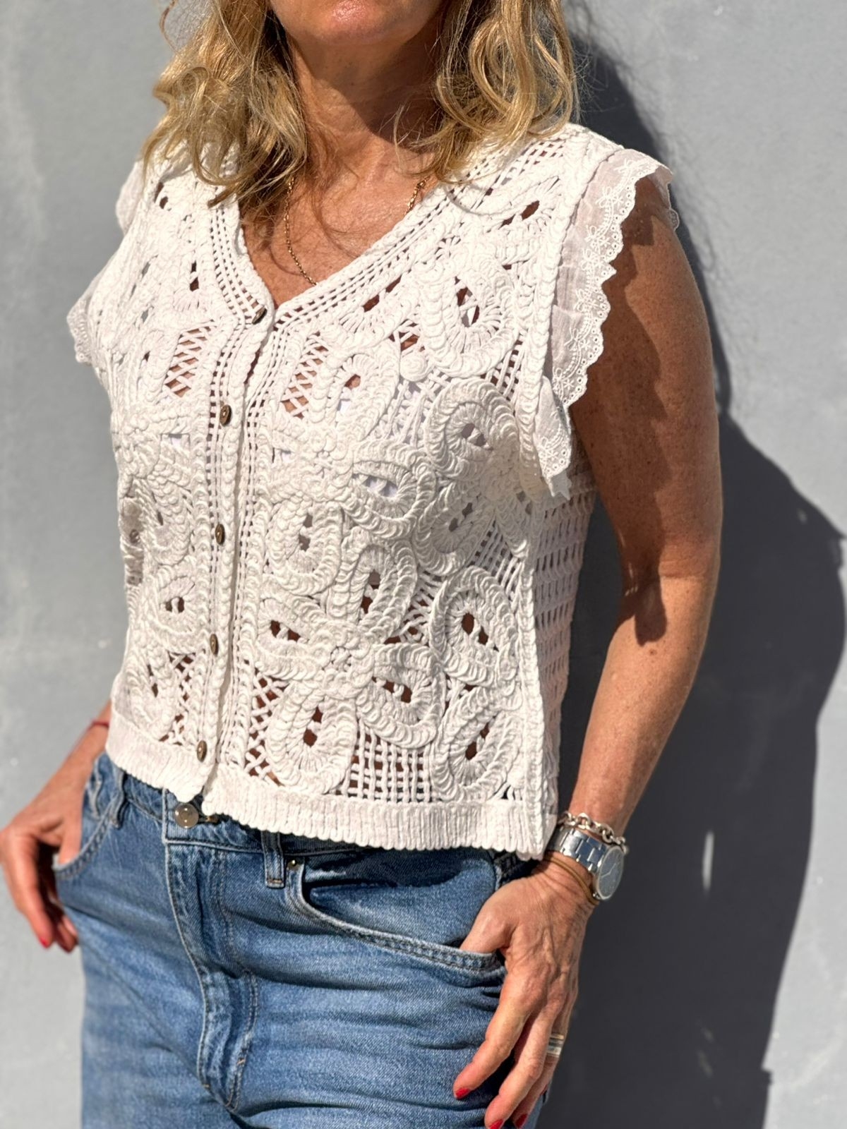 Chaleco Crochet Coco - Imagen 4