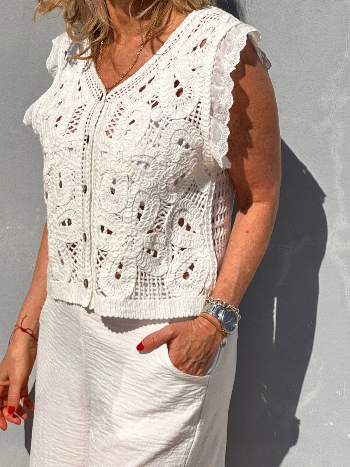 Chaleco Crochet Coco - Imagen 5