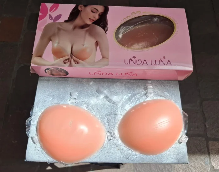 Corpiño de Silicona con Push Up