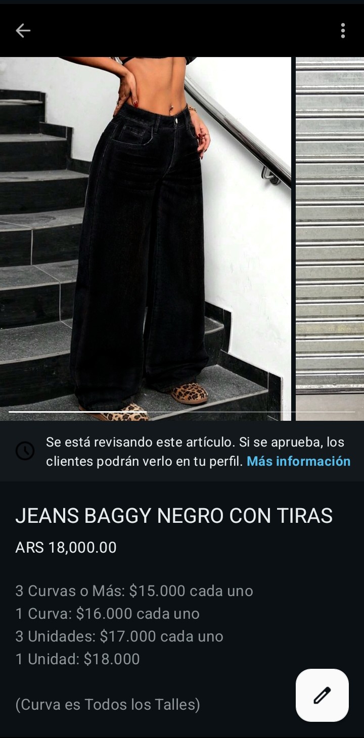 Jeans Baggy Y2k Mujer Pantalones Anchos Moda 2000's Pinterest Dama Mayoristas Promos - Imagen 2