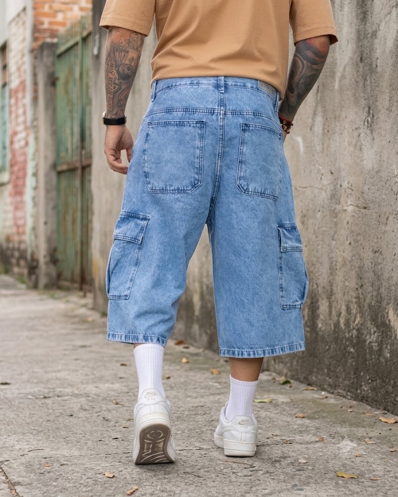 Pantalón Corto Baggy Cargo Rigido - B0400%20AZUL%20(5).jpg