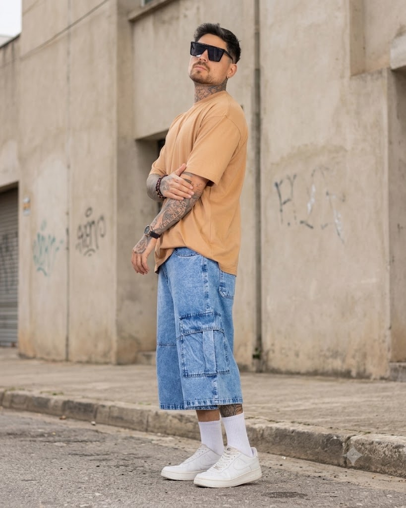 Pantalón Corto Baggy Cargo Rigido - B0400%20AZUL%20(6).jpg