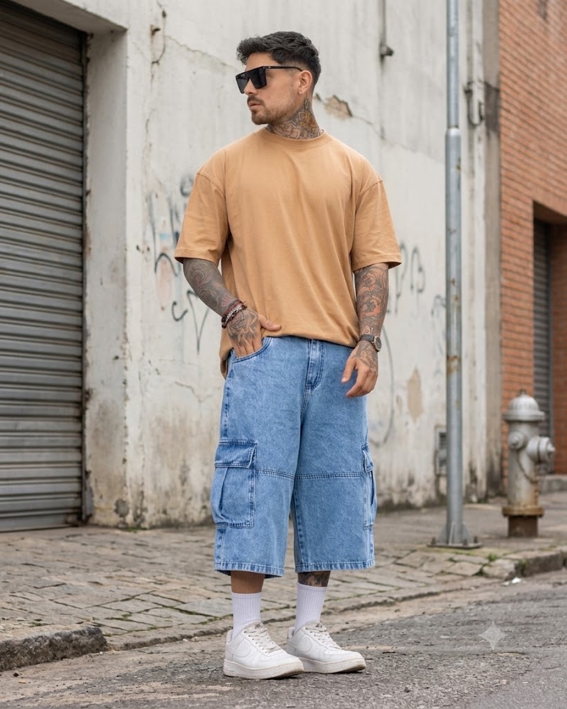 Pantalón Corto Baggy Cargo Rigido - B0400%20AZUL%20(3).jpg