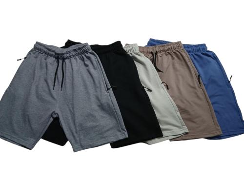 Bermudas Rustico Peinado con Cierre en el Bolsillo