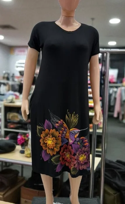 Vestido Artesanal/talles Especiales