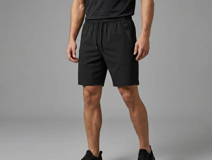 Short Importado Negro Liso