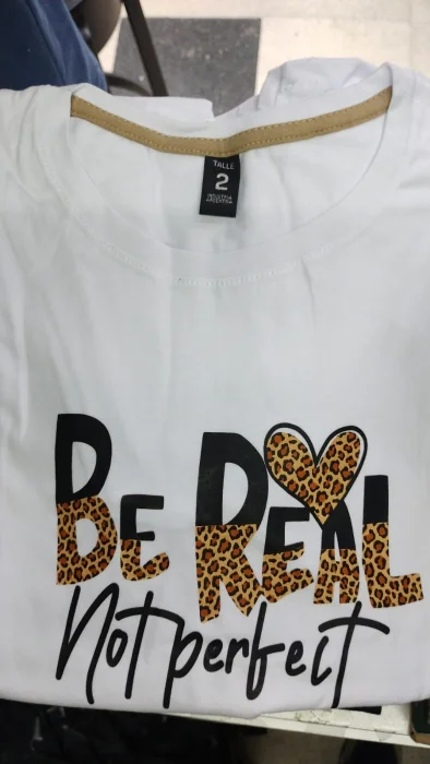 Remeras Dama Estampadas Algodón Peinado Talles Grandes