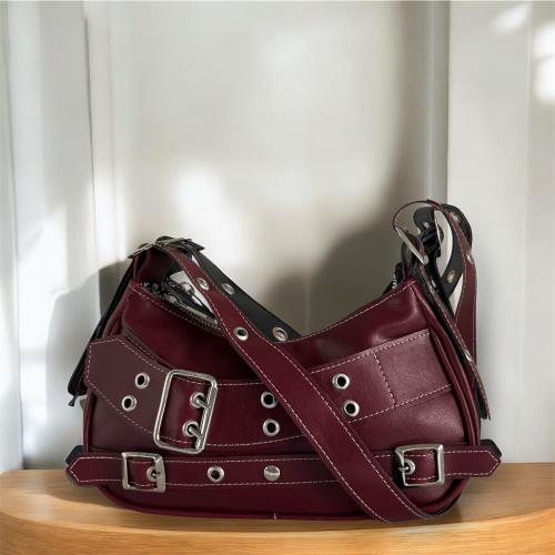 Cartera  Mini Bags Baguette Negra Blanca Bordo - Miniatura 2