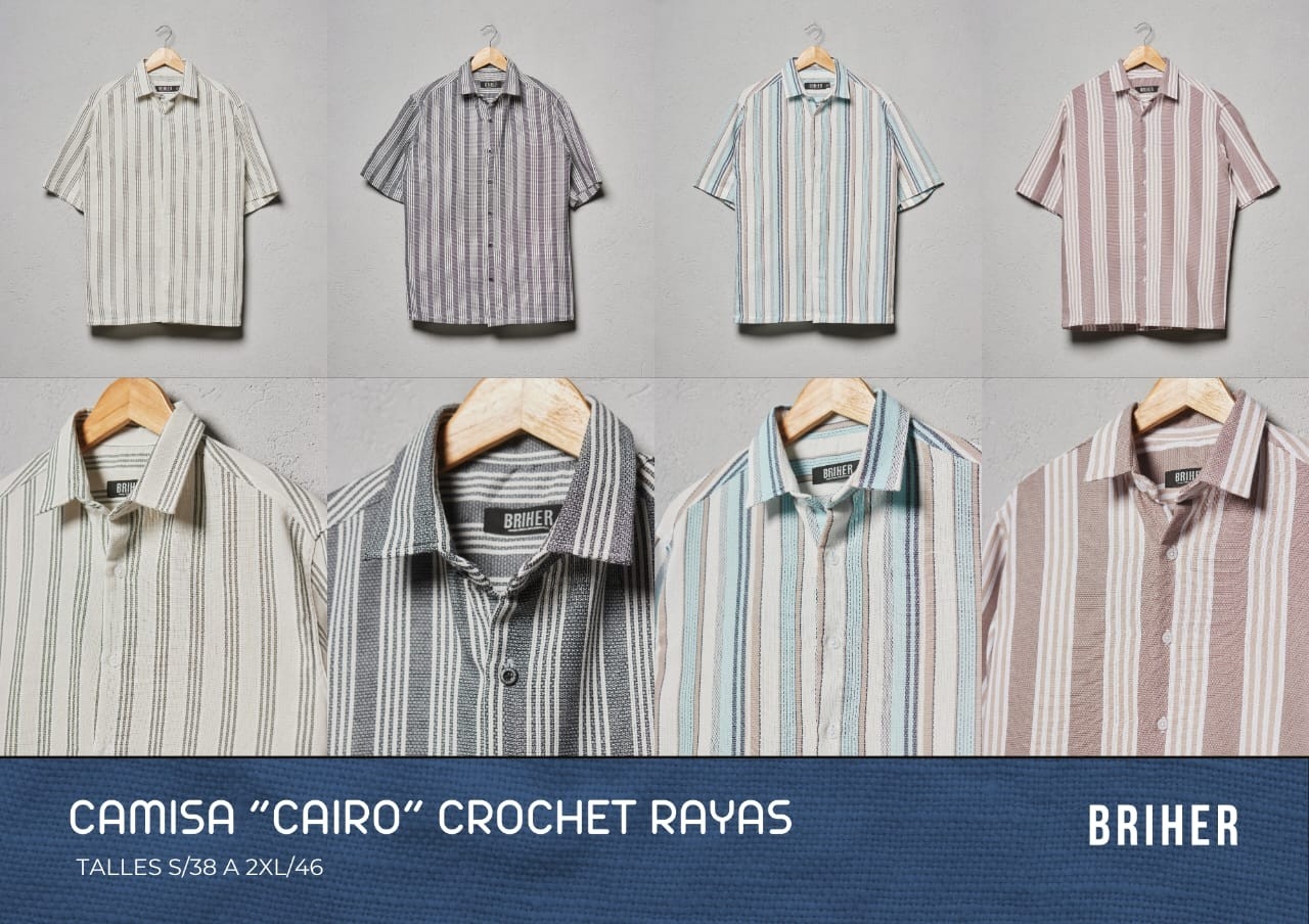 Camisa Crochet Fino 15 u - Imagen 3