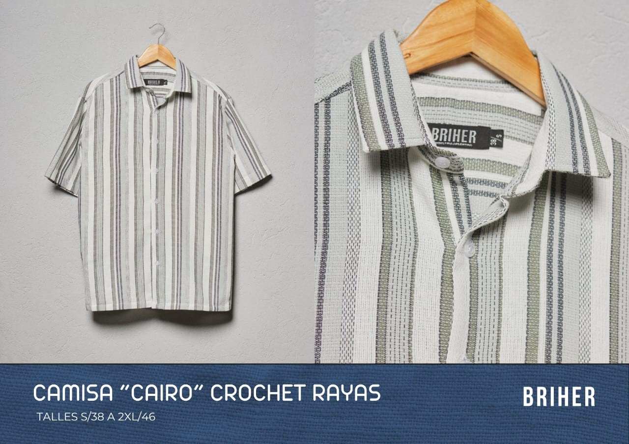 Camisa Crochet Fino 15 u - Imagen 4