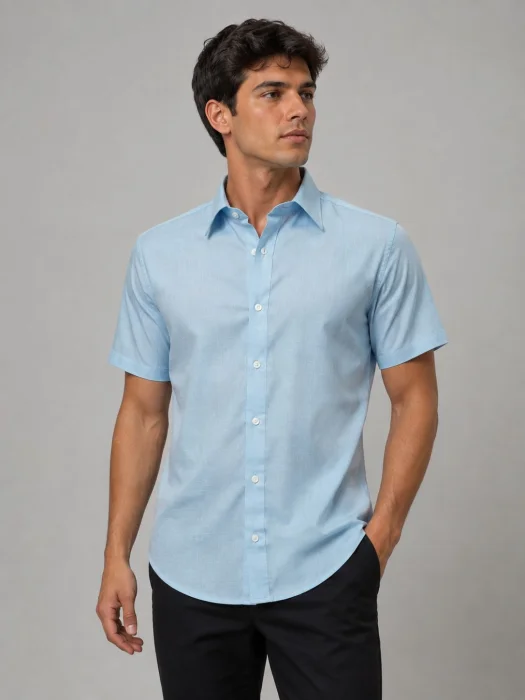 Camisa Lino C.espandex
