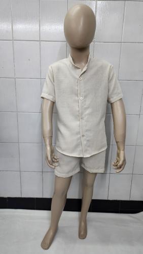 Conjunto Polina Liso Ñiños Short con Bolsillo