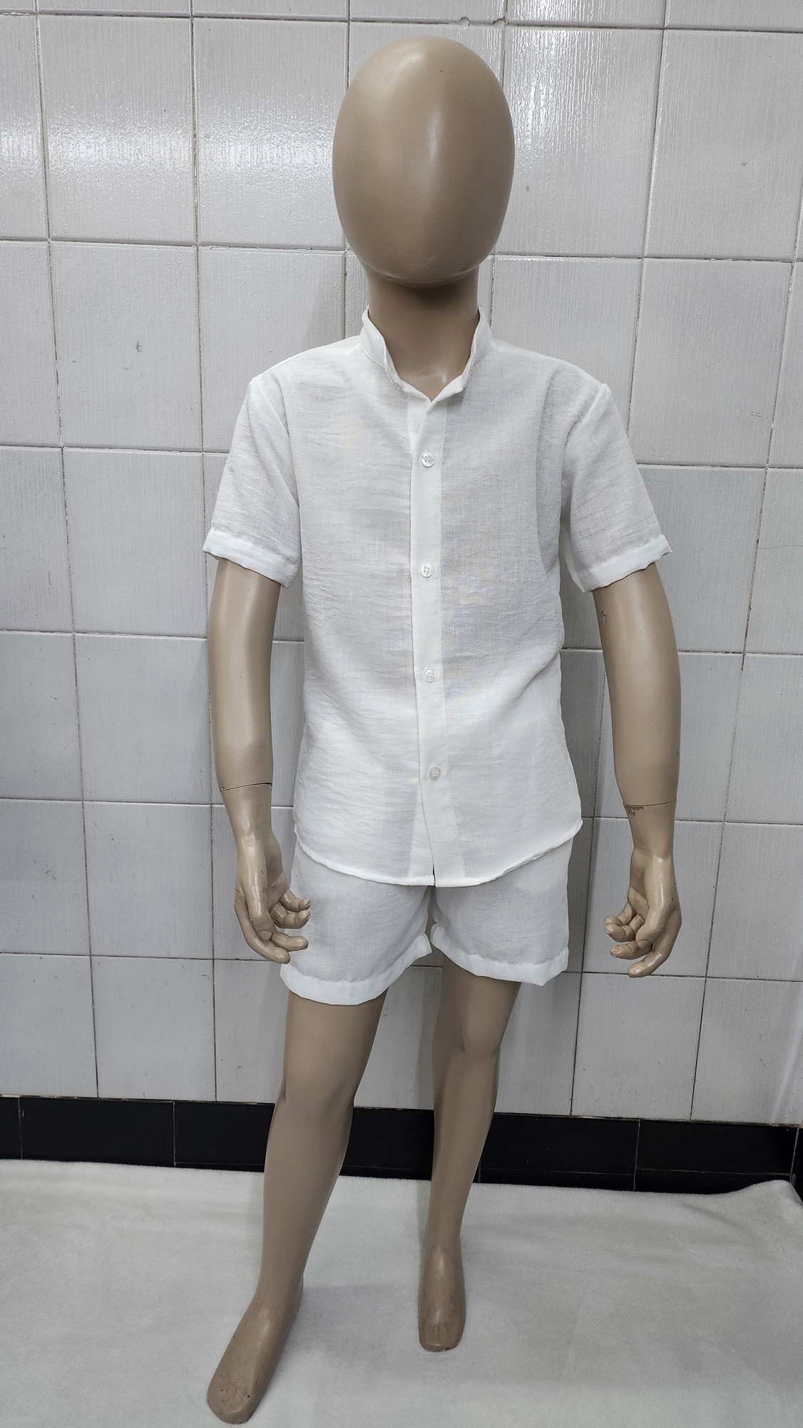 Conjunto Polina Liso Ñiños Short con Bolsillo - Imagen 3