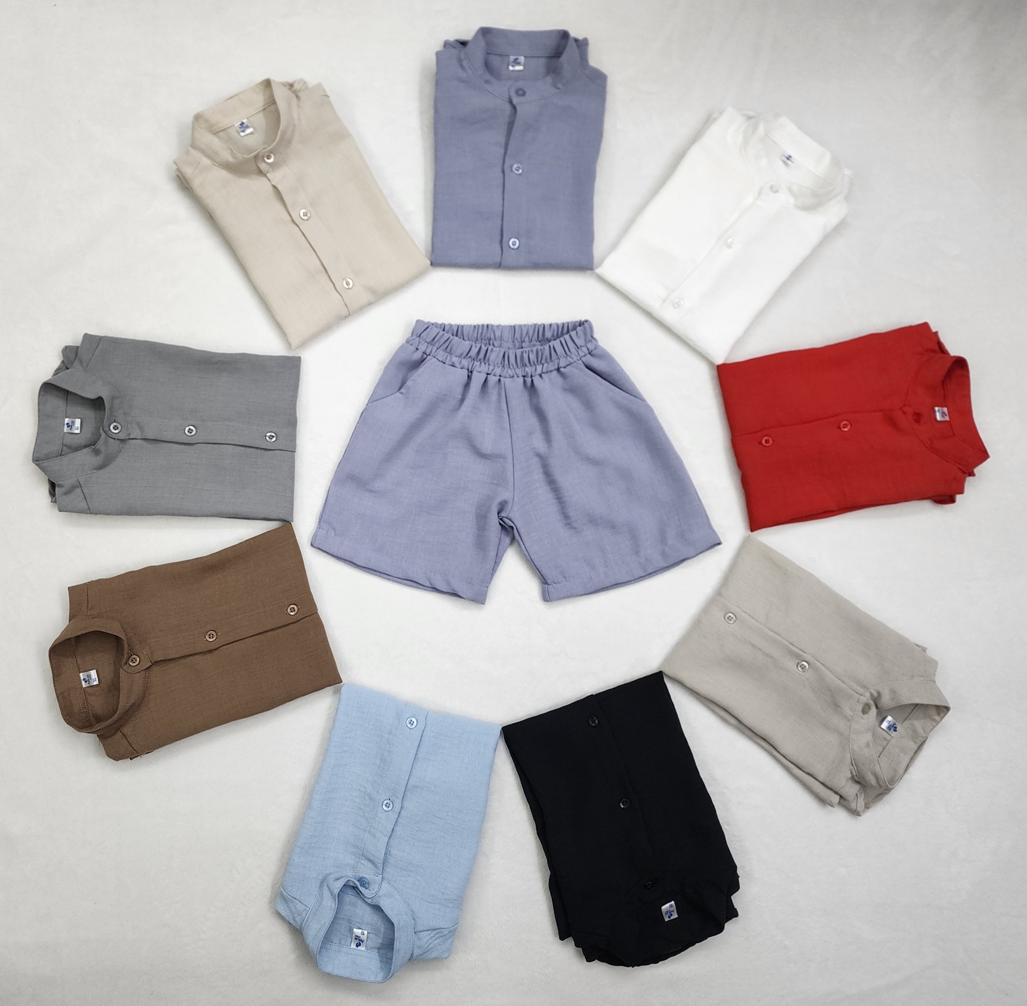 Conjunto Polina Liso Ñiños Short con Bolsillo - Imagen 6