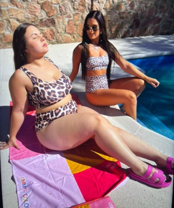 Bikini Tiro Medio Estmpado