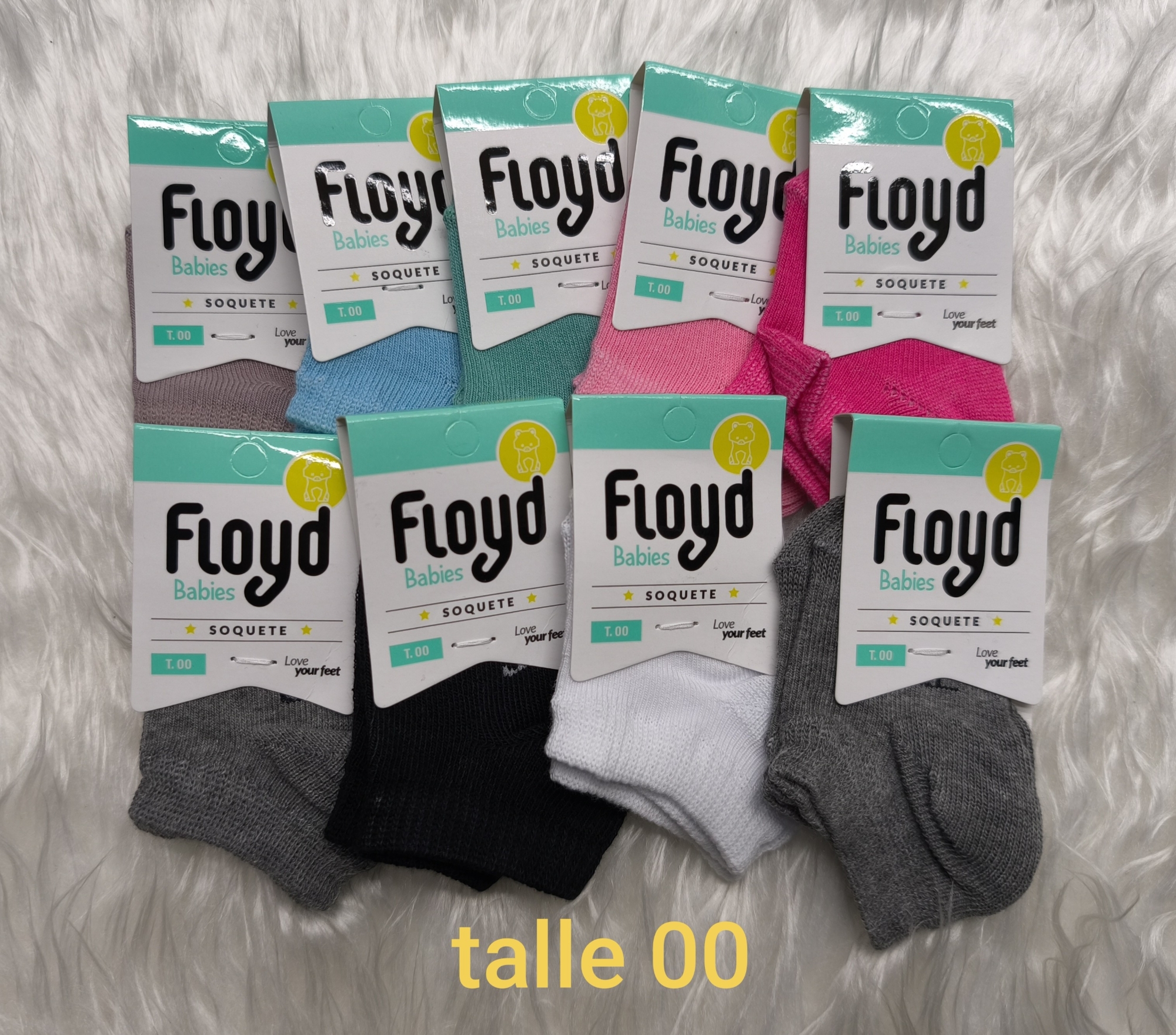 Soquetes Bebe Algodón Floyd - Imagen 1