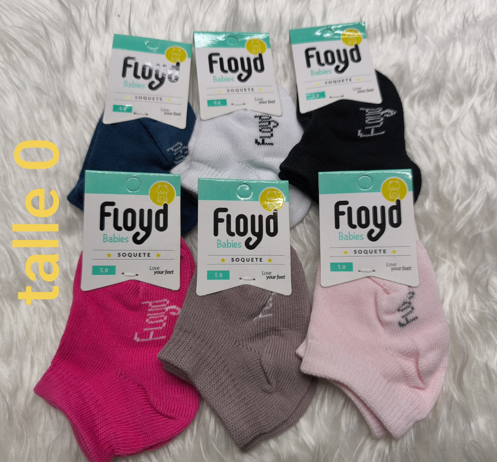 Soquetes Bebé Algodón Floyd - Imagen 1