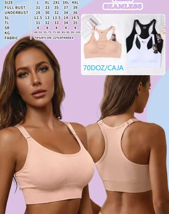 Top Deportivo Microfibra Delirio Talle Especial