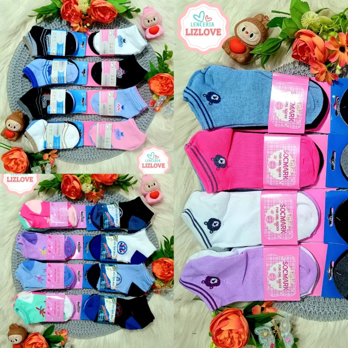 Medias Soquetes de Niños y Bebe  ( Socmarck)