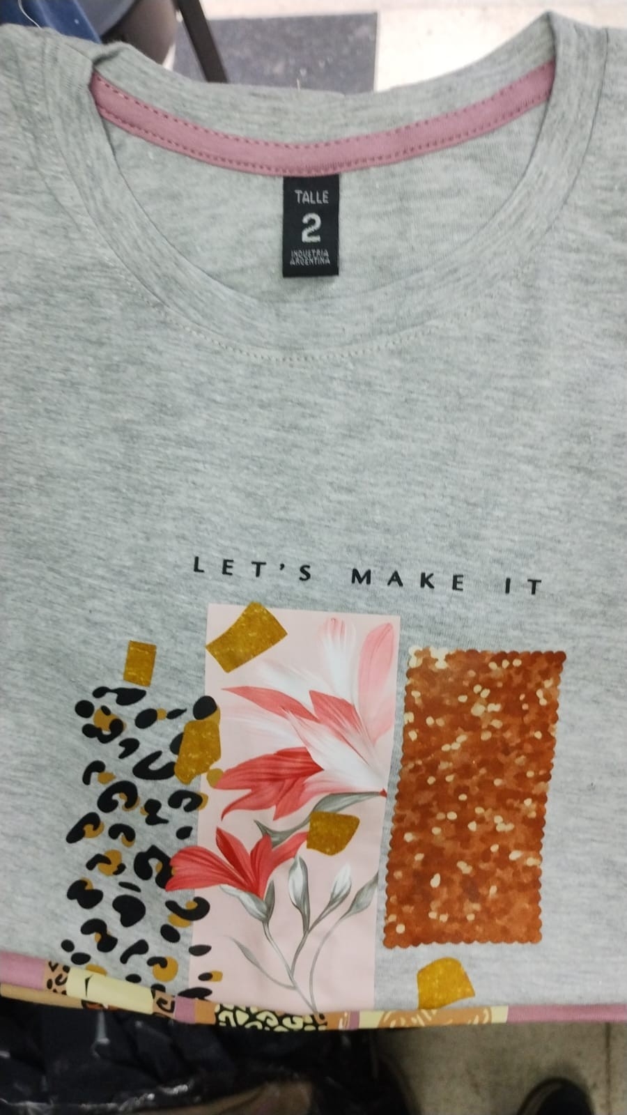 Remeras Dama Estampadas Algodón Peinado Talles Grandes - Imagen 6