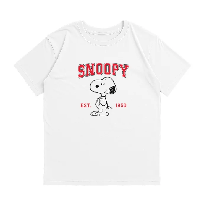 Unisex - Remera Oversize Snoopy